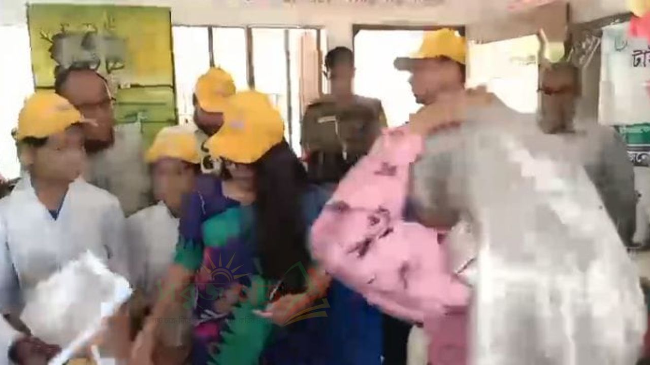 লালমাইয়ে টাইফয়েড টিকাদান ক্যাম্পেইন শুভ উদ্বোধন করেন ইউএনও হিমাদ্রী খীসা