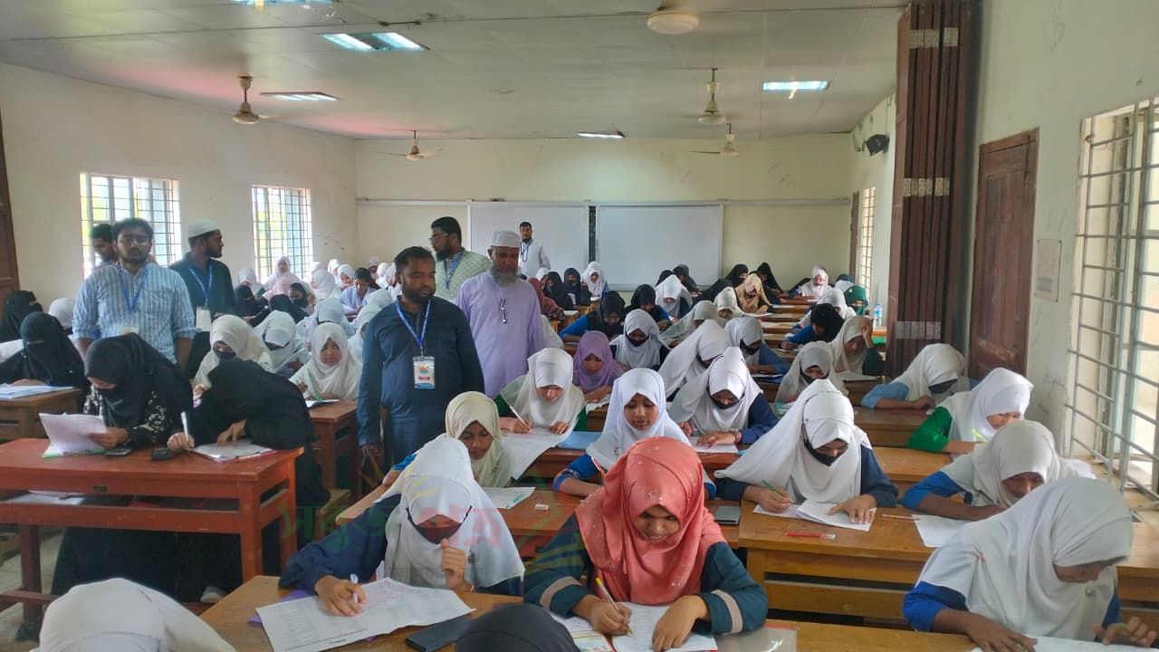 কিশোর কন্ঠ পাঠক ফোরামের মেধা বৃত্তি পরীক্ষা অনুষ্ঠিত 