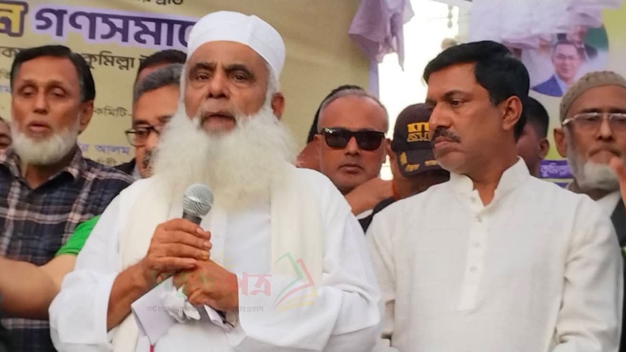 কুমিল্লা পূবালী চত্বরে জেলা ও মহানগর বিএনপির উদ্যোগে ধানের শীষের প্রার্থীর গণসমাবেশ অনুষ্ঠিত