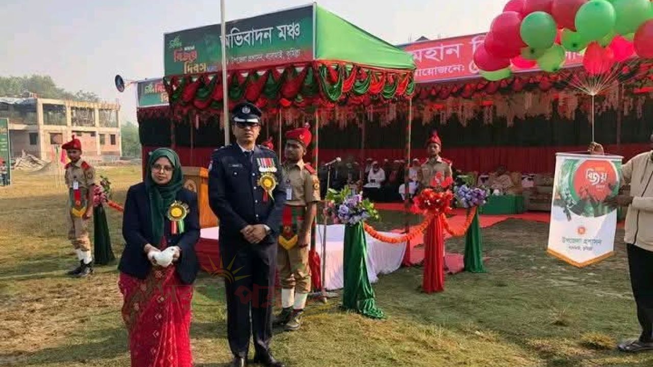 ‎লালমাইয়ে যথাযোগ্য মর্যাদায় মহান বিজয় দিবস উদযাপন