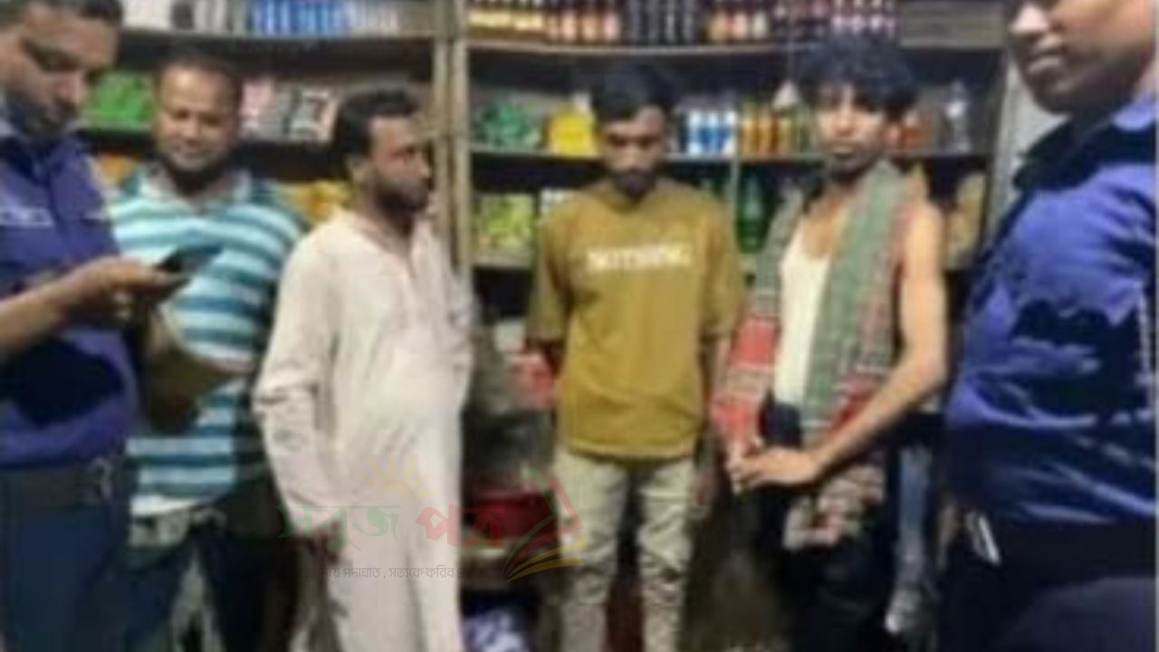 লাকসামে মাদকসহ দুই যুবক আটক