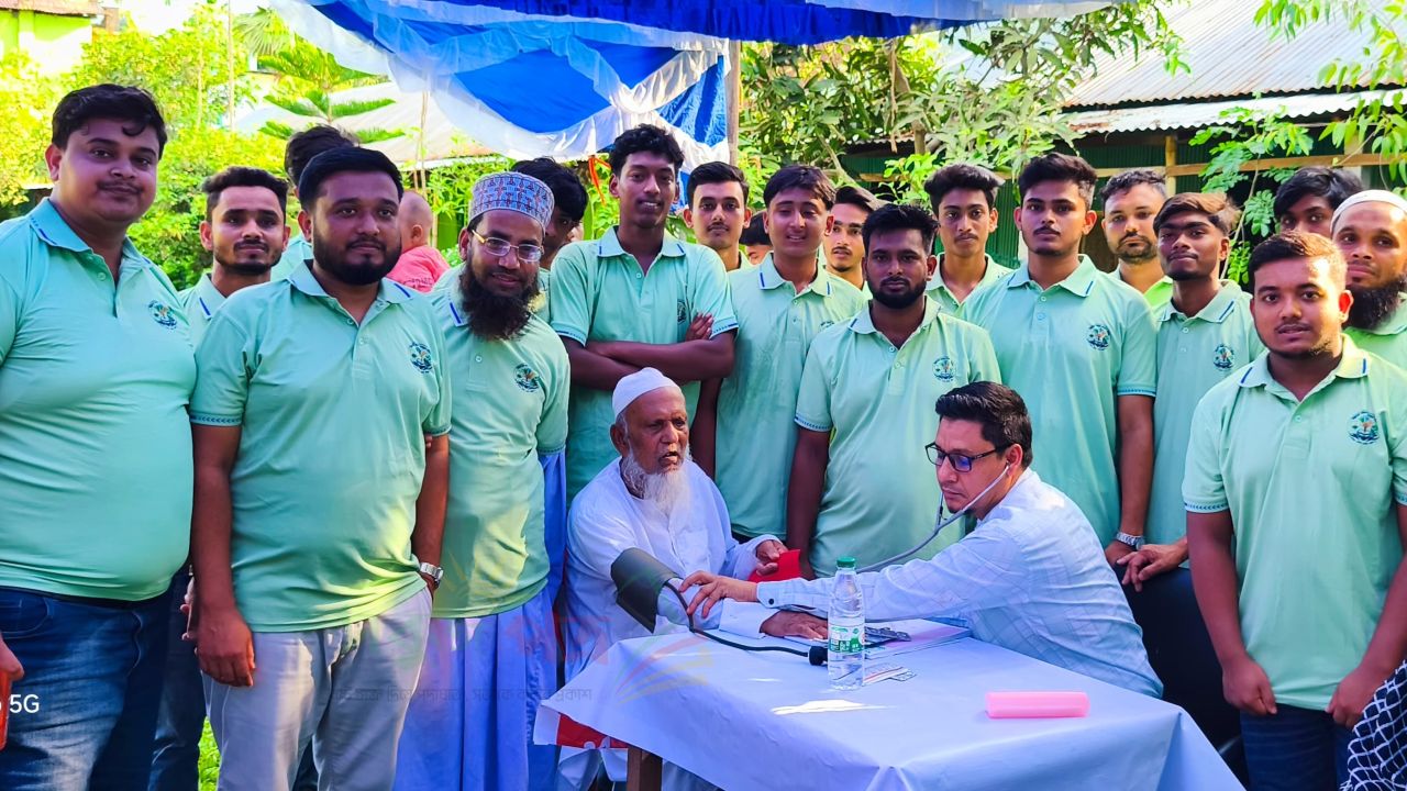 নাঙ্গলকোটের যজ্ঞশাল সমাজ কল্যাণ পরিষদের আত্মপ্রকাশ ও ফ্রি মেডিকেল ক্যাম্প