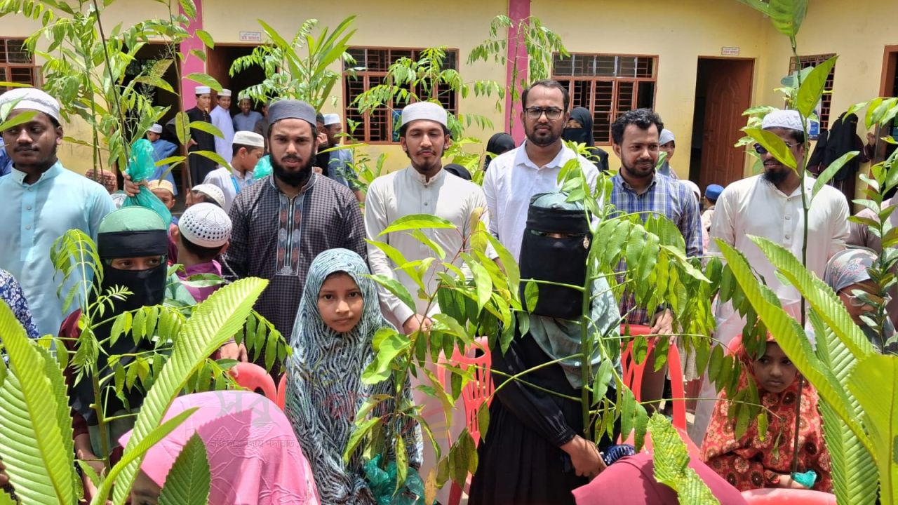 নাঙ্গলকোটে মেধাবী শিক্ষার্থীদের মাঝে ফলজ বৃক্ষের চারা বিতরণ অনুষ্ঠিত