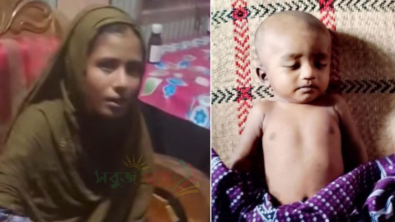 নাঙ্গলকোটে ৭ মাসের শিশুকে বালিশ চাপা দিয়ে হত্যা করল মা 