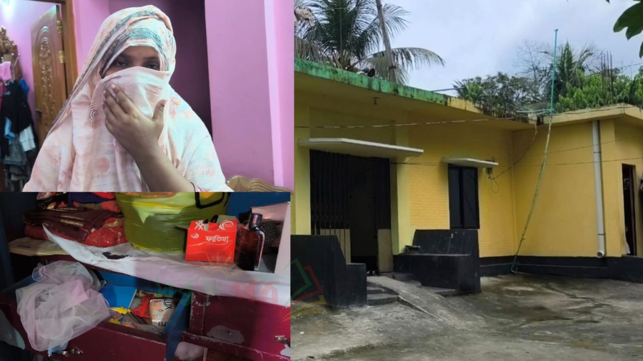 নাঙ্গলকোটে প্রবাসীর বাড়িতে চুরি, ছাদে মাদক সেবনের অভিযোগ