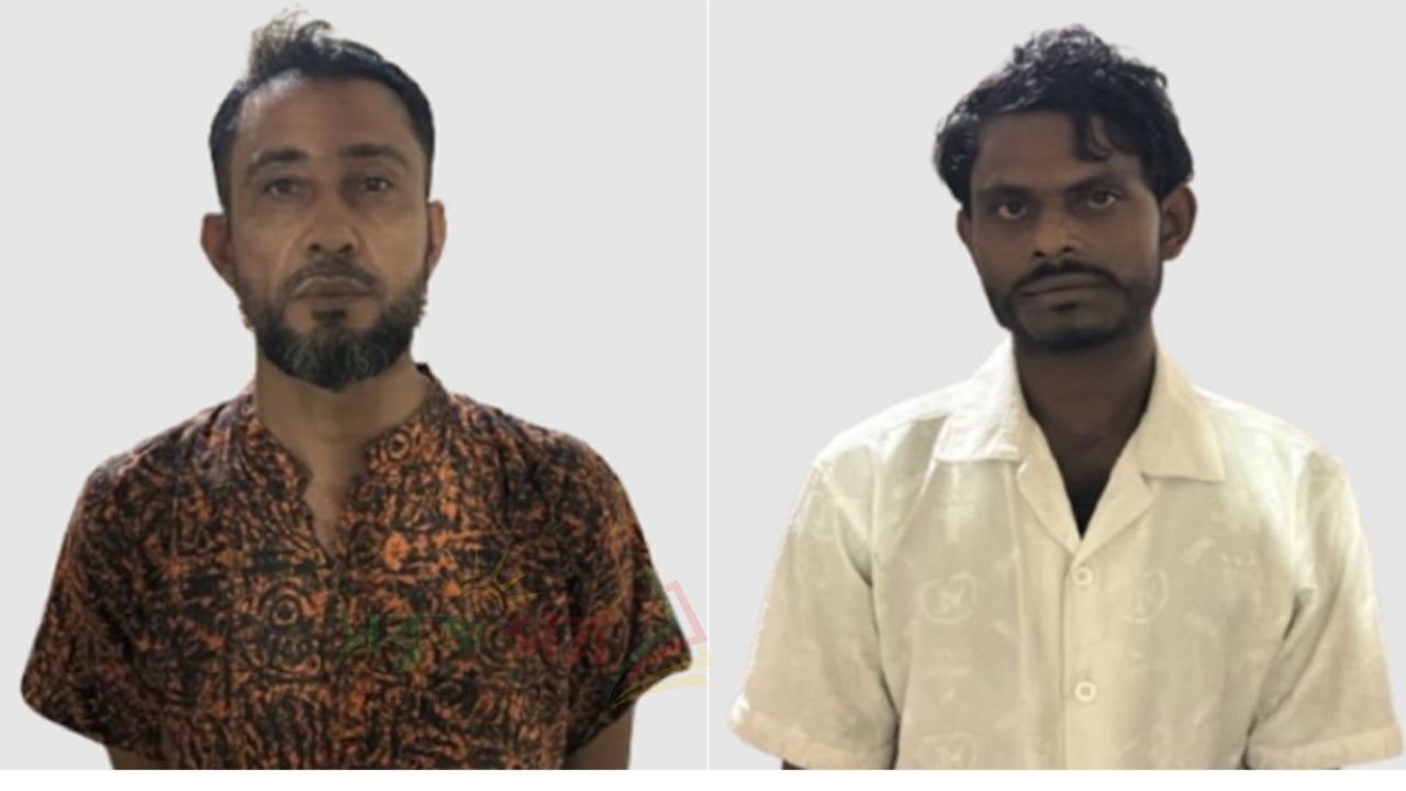 মনোহরগঞ্জে ভাতের হোটেল থেকে ইয়াবাসহ ২ মাদক কারবারি আটক