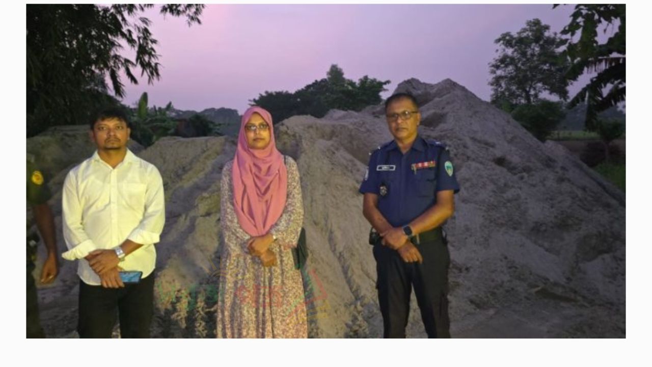 লাকসামে সড়কের পাশের নয়নজলি ভরাট, নিলামের ঘোষণা